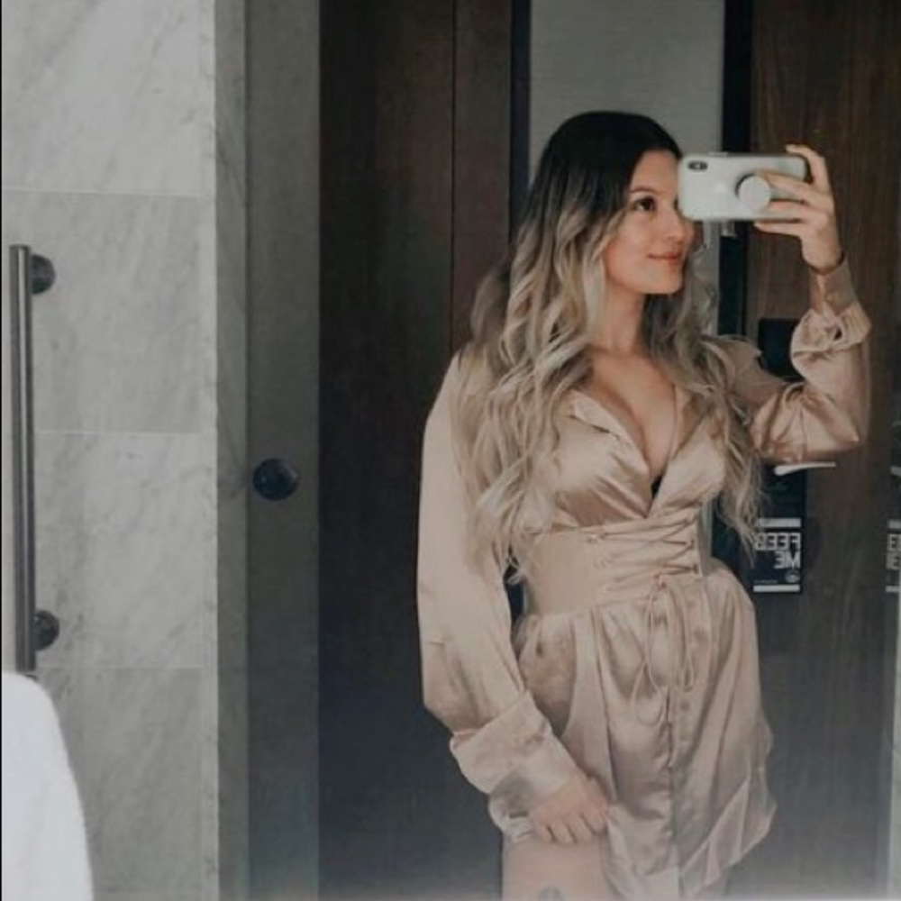 Silk dress